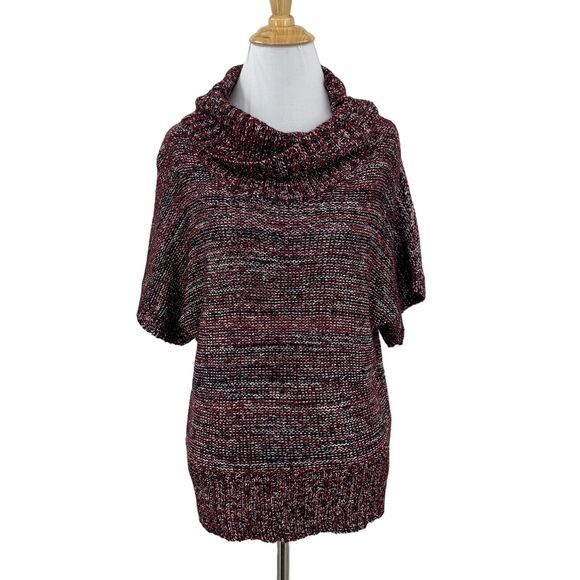 Multiples Sweater Womens PS Petite Small Marled Knit Cowl Neck Dolman Sleeves - Picture 1 of 13